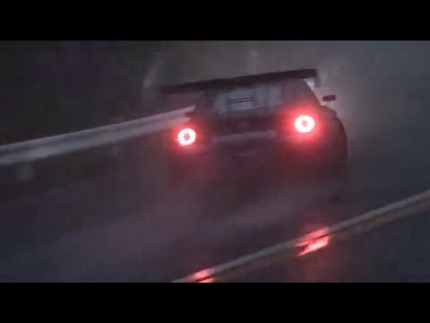 【動画】東洋ゴム工業　GT-R Drift on Turnpike Hakone in the Rain by TOYO TIRES