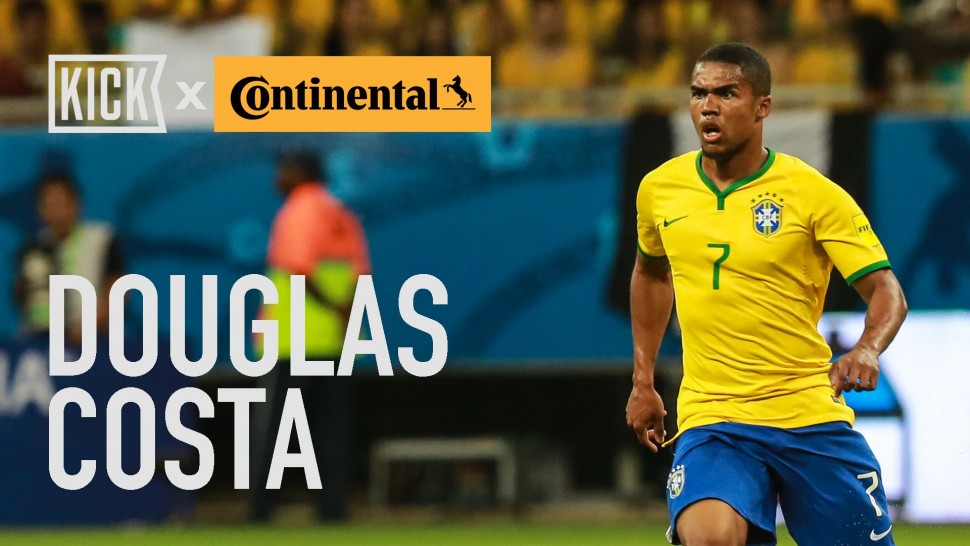 【動画】コンチネンタルタイヤ　Brazil Key Player: Douglas Costa