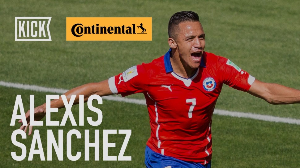 【動画】コンチネンタルタイヤ　Chile Key Player: Alexis Sanchez