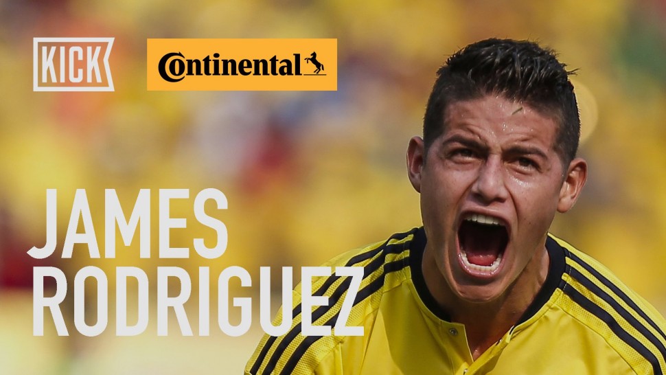 【動画】コンチネンタルタイヤ　Colombia Key Player: James Rodriguez