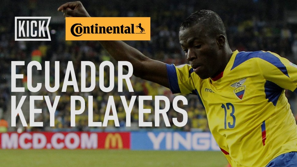 【動画】コンチネンタルタイヤ　Ecuador Key Players: Enner Valencia and Antonio Valencia