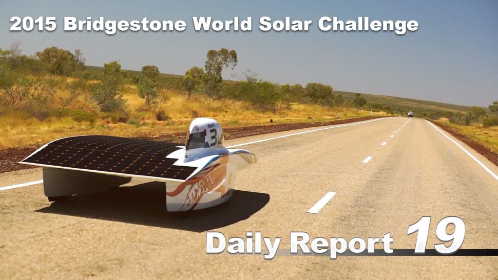 【動画】ブリヂストン　2015 Bridgestone World Solar Challenge (Bridgestone Summary Video)15sec